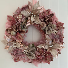 Load image into Gallery viewer, Pink Wreath LED