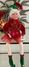 Load image into Gallery viewer, Red Girl Elf Doll