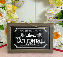 Load image into Gallery viewer, Cottontail Blackboard Deco