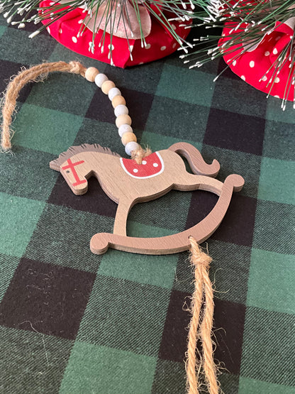 Wooden Rocking Horse