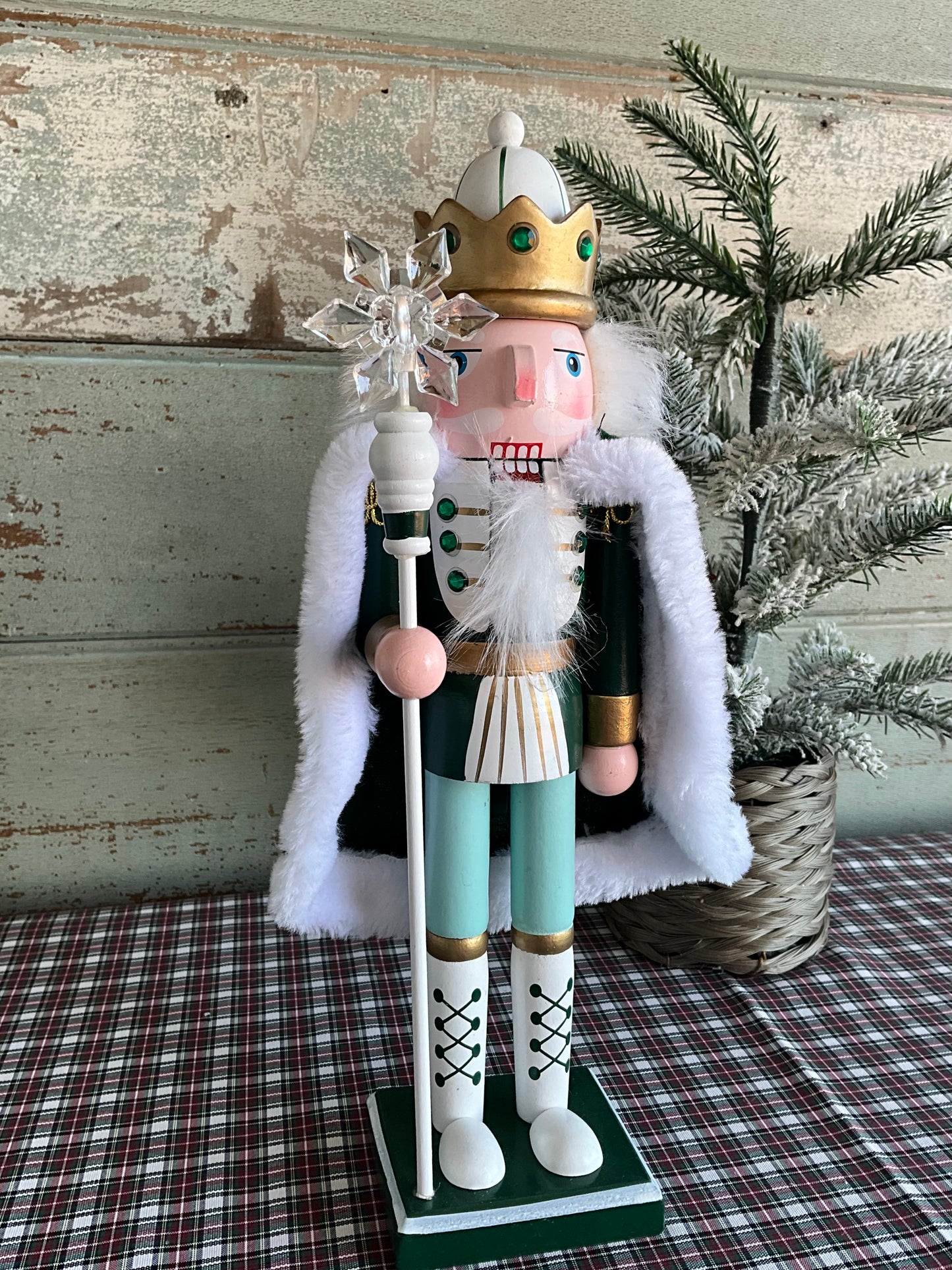 Nutcracker with Snowflake