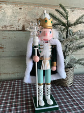 Load image into Gallery viewer, Nutcracker with Snowflake