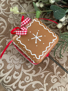 Gingerbread Gift Box Stem