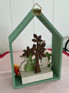 Wooden Light Up House