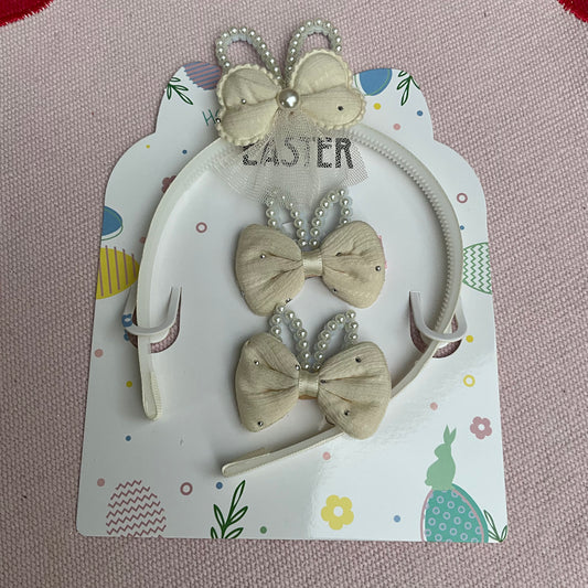 Ivory Easter Headband