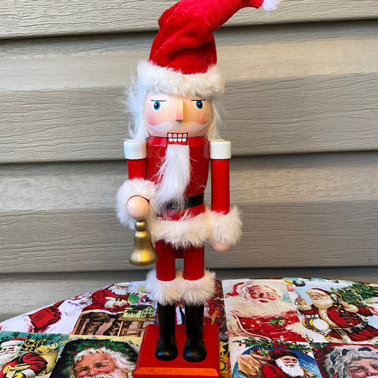 Small Red White Nutcracker