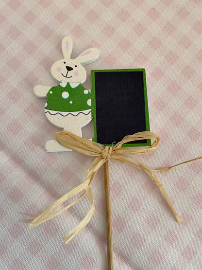 Bunny Blackboard Pick