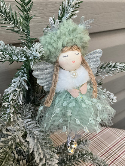 Green Snow Angel