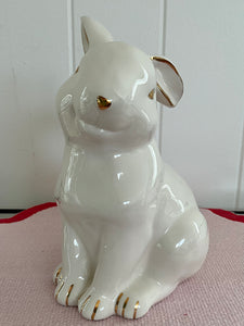 White Porcelain Bunny