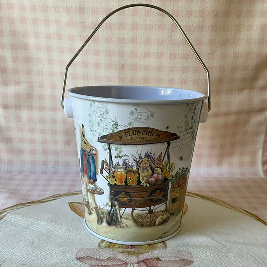 Tin Easter Bucket