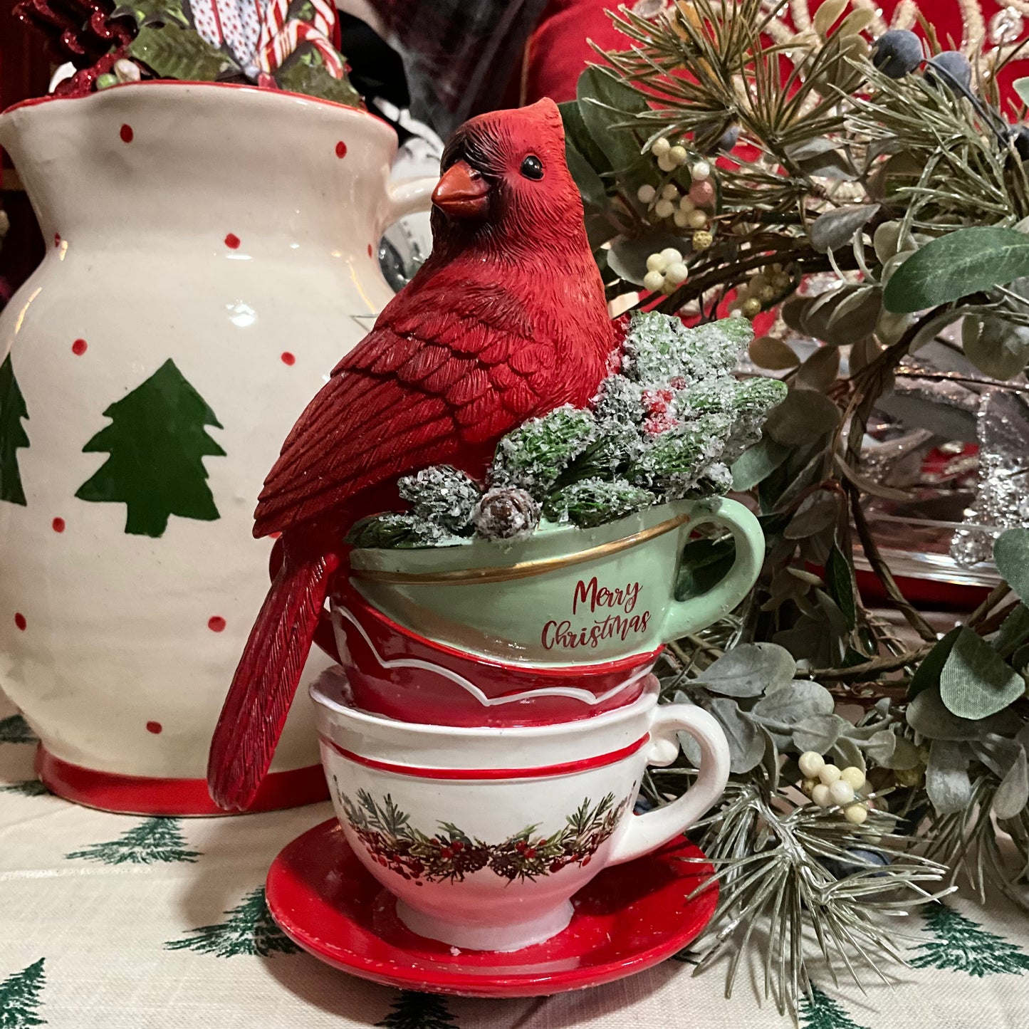 Cardinal on Cups