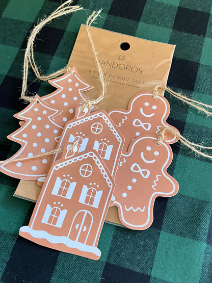 Gingerbread Tags