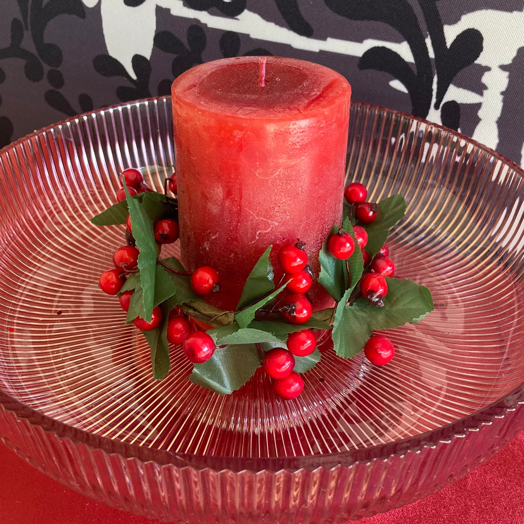 Berry Candle Ring