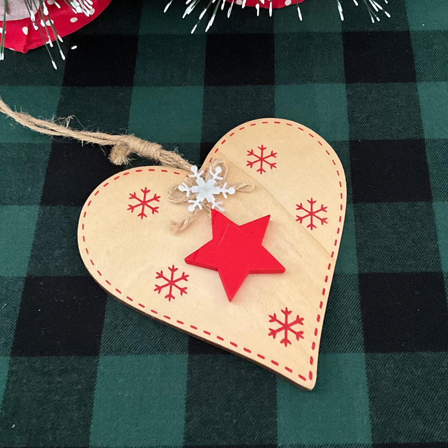 Wooden Heart Deco