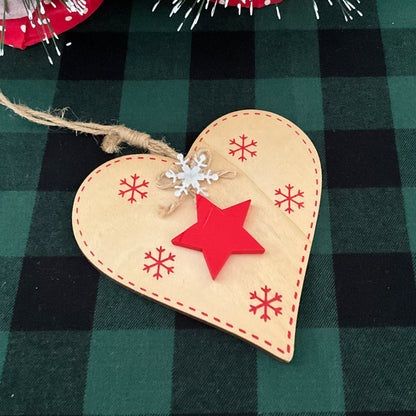 Wooden Heart Deco