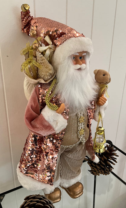 Pink Champagne Santa