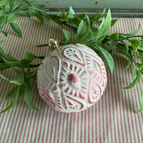 Pink White Ball