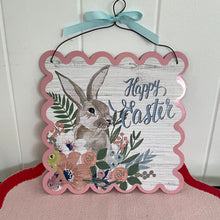 Load image into Gallery viewer, Tin Happy Easter Sign