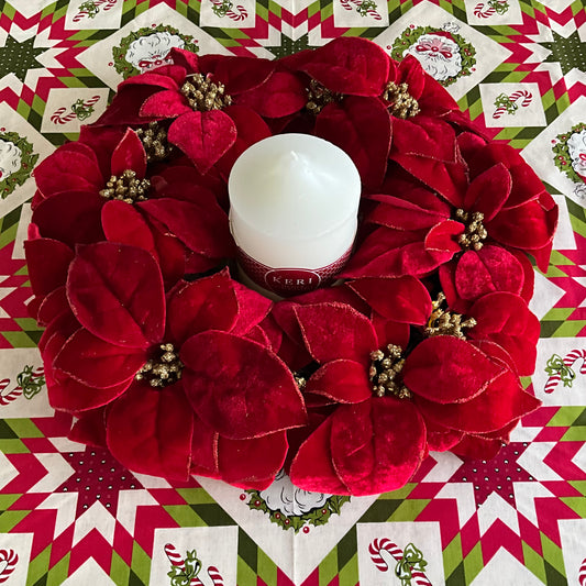 Poinsettia Centrepiece