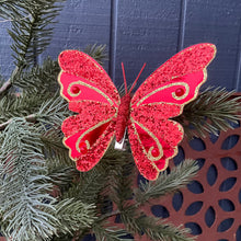 Load image into Gallery viewer, Set Three Red Butterflies