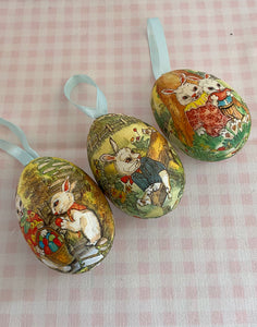 Vintage Style Paper Eggs