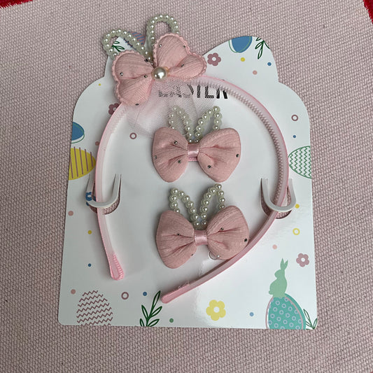 Pink Easter Headband