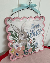 Load image into Gallery viewer, Tin Happy Easter Sign