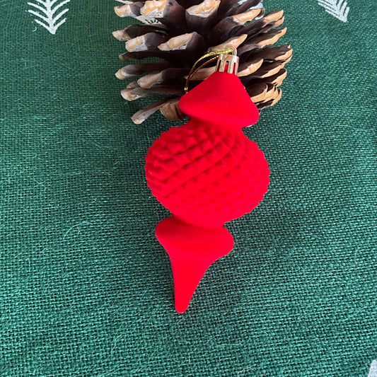 Red Flocked Calabash