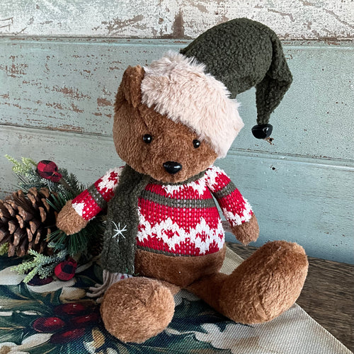 Green Hat Teddy