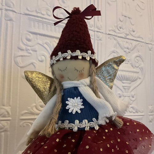 Burgundy Blue Angel