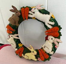 Load image into Gallery viewer, Felt Easter Wreath