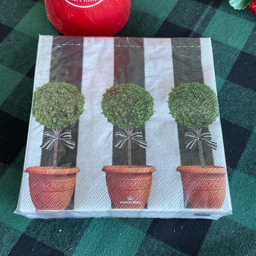 Cocktail Serviettes Topiary
