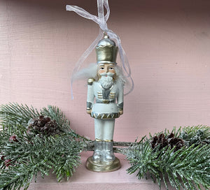 White Nutcracker Deco