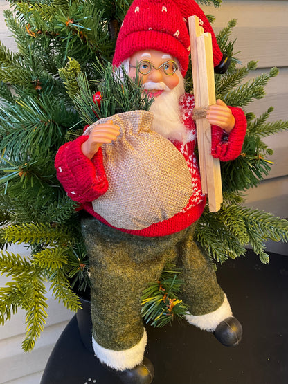 Nordic Sitting Santa