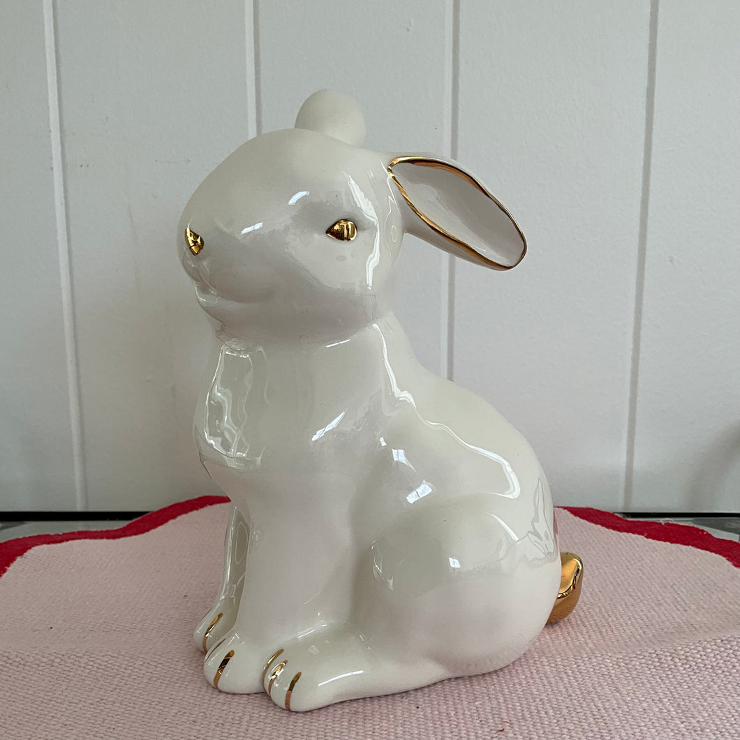 White Porcelain Bunny