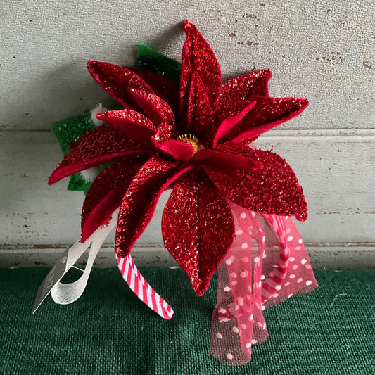 Poinsettia Headband RAZ