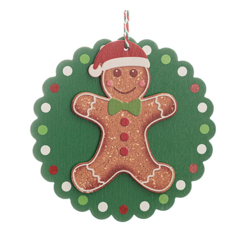 Painted Gingerbread Deco