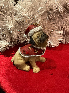 Pug Christmas Dog