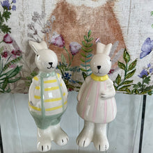 Load image into Gallery viewer, Set Porcelain Bunnies