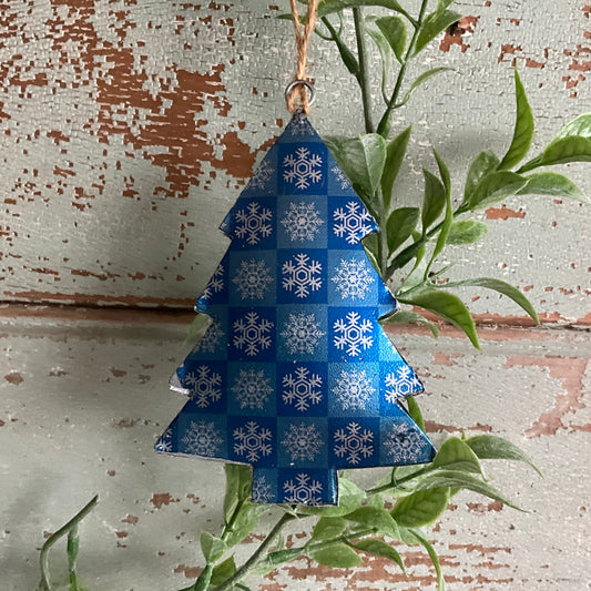 Blue Tin Tree