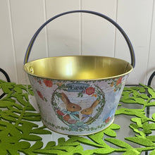 Load image into Gallery viewer, Vintage Style Easter Pail