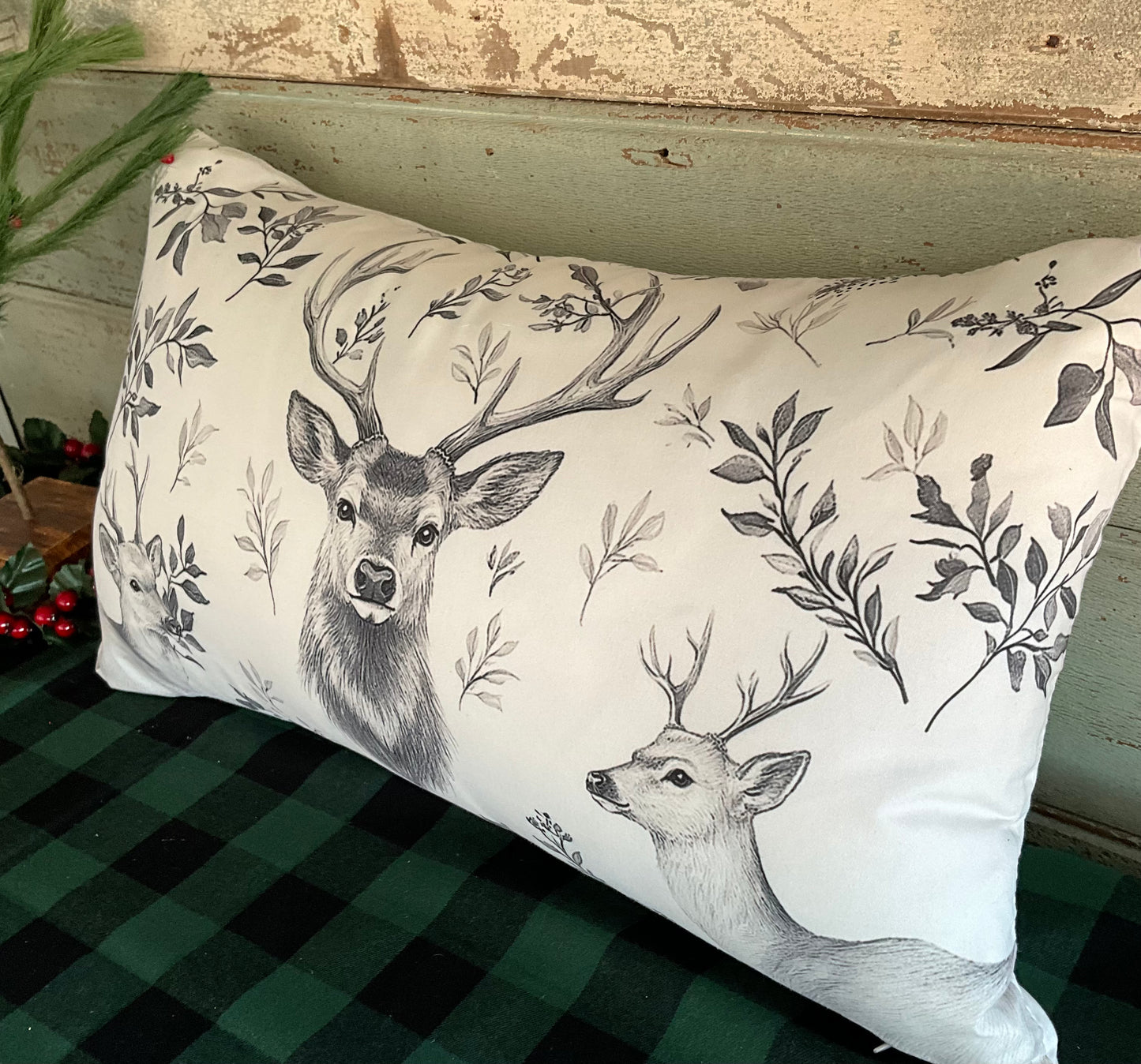 Deer Cushion Cover