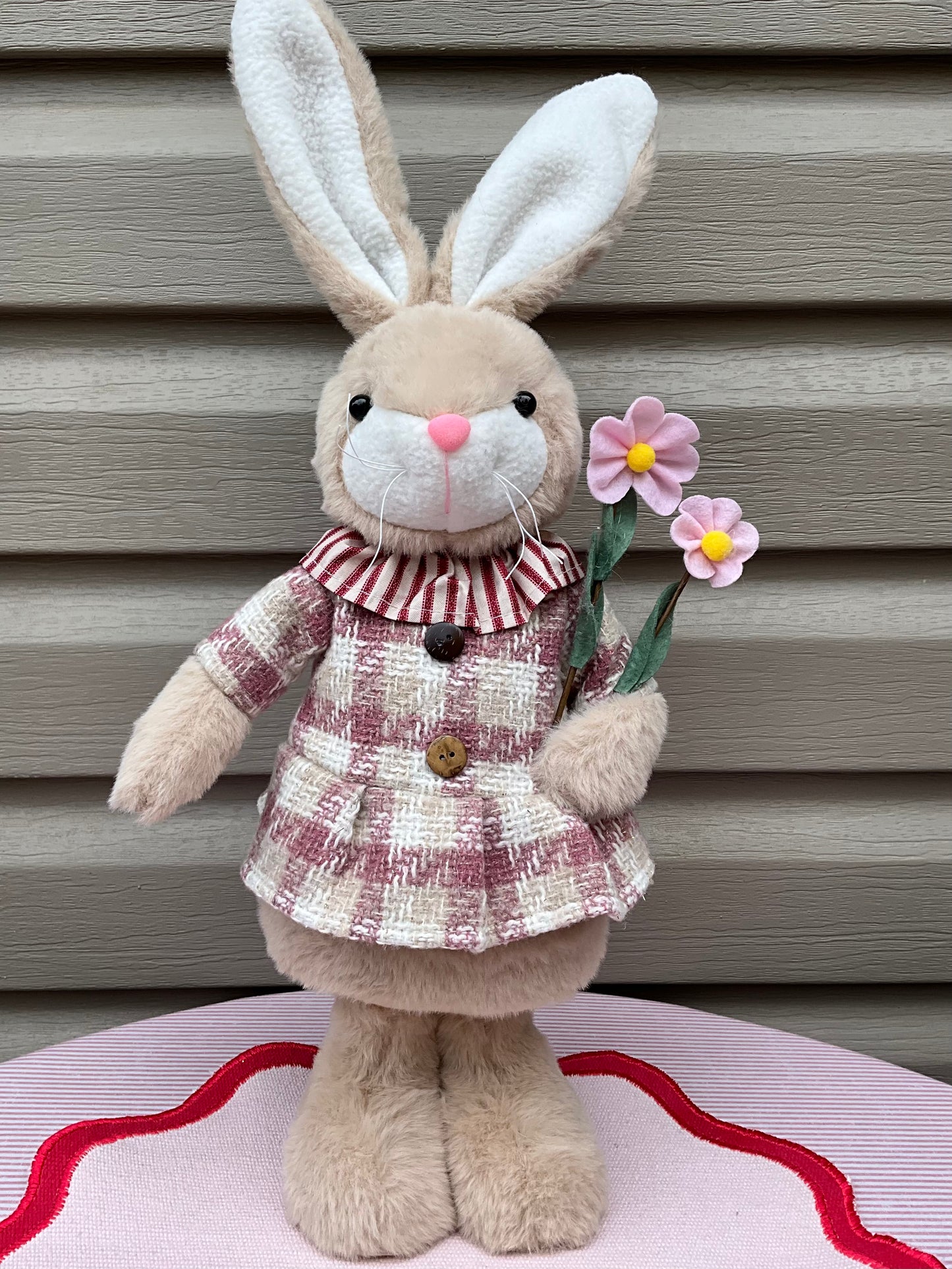 Mrs Bunny with Flowers