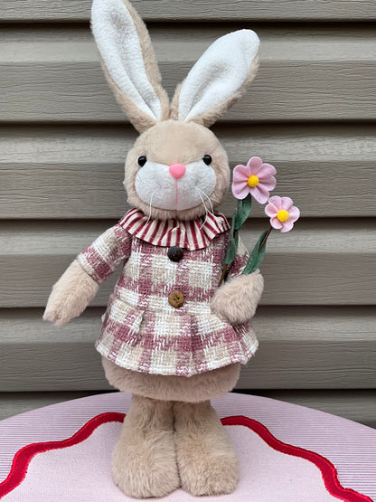 Mrs Bunny with Flowers