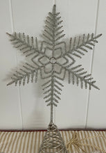 Load image into Gallery viewer, Snowflake Tree Topper