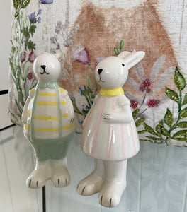 Set Porcelain Bunnies