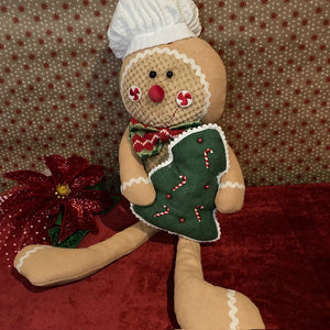 Gingerbread Man with Tree