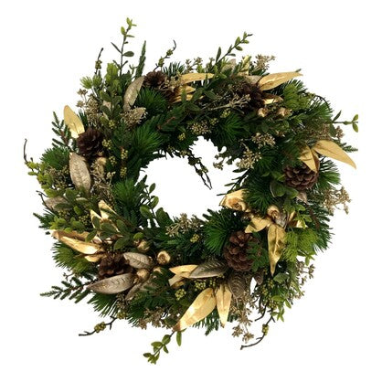 Gold Leaf Wreath