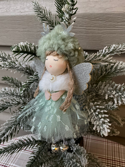 Green Snow Angel