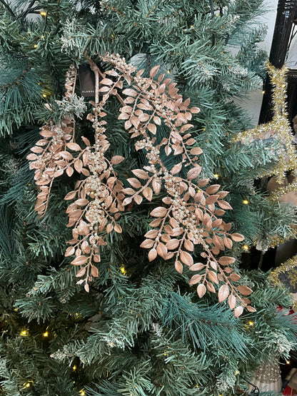 Rose Gold Fern Spray